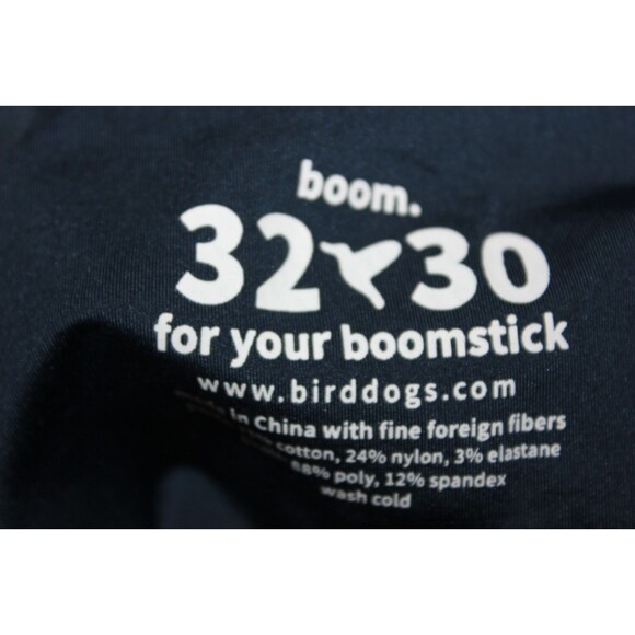 Birddogs Pants Mens Tan Stretch Chino Lined Performance Golf Flat Fronts 32 X 30 - Picture 3 of 11